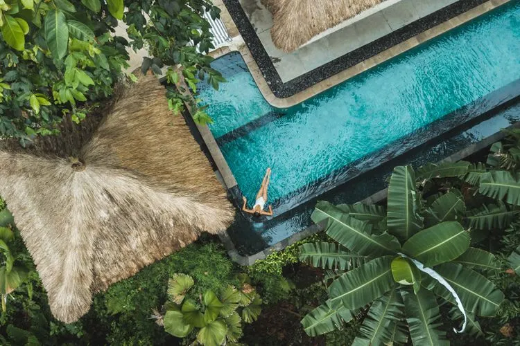 7352 bali honeymoon waterfall