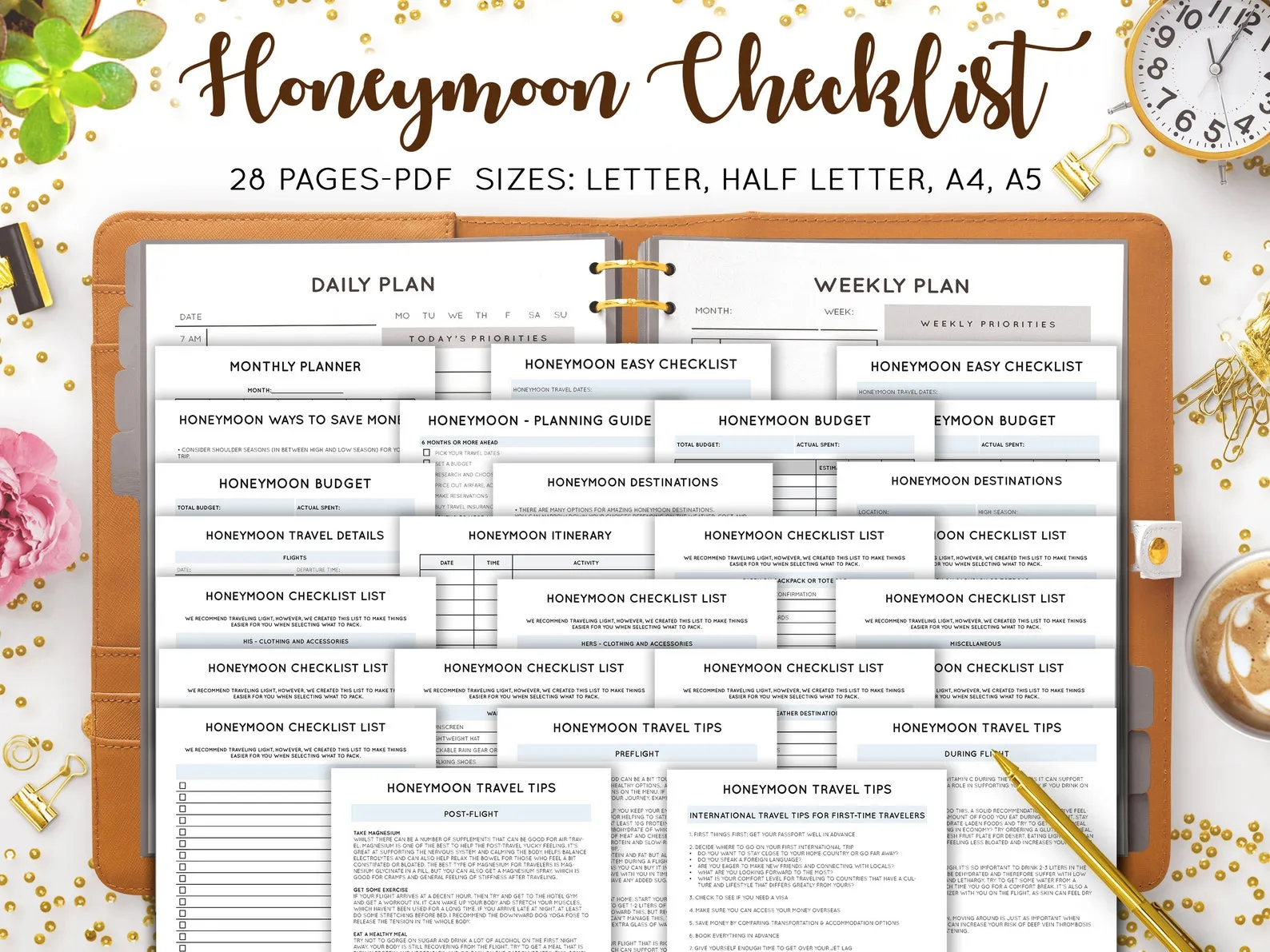 7451 honeymoon checklist passport
