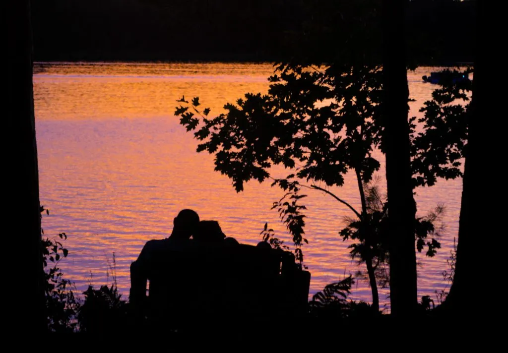 7461 cabin romantic dinner