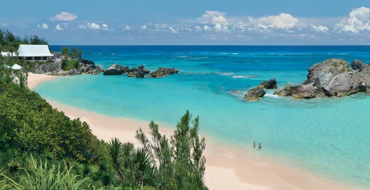7532 bermuda couple sunset